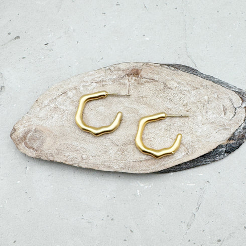 LC#249-עגילים בציפוי זהב