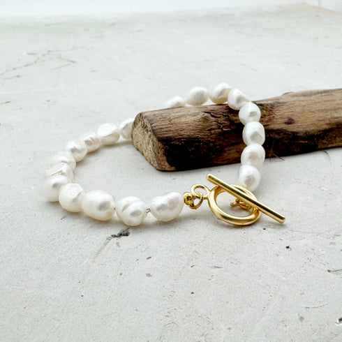 NILI BRACELET  |צמיד פנינים קלאסי