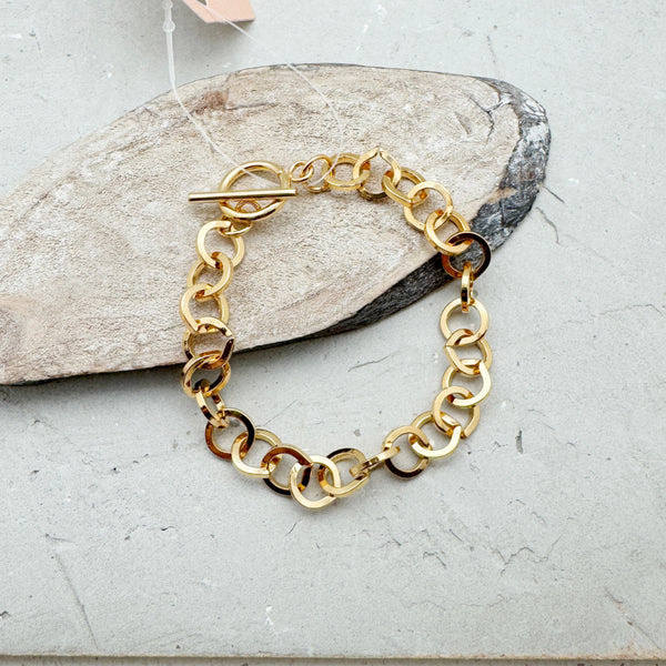 LC#251-צמיד בציפוי זהב