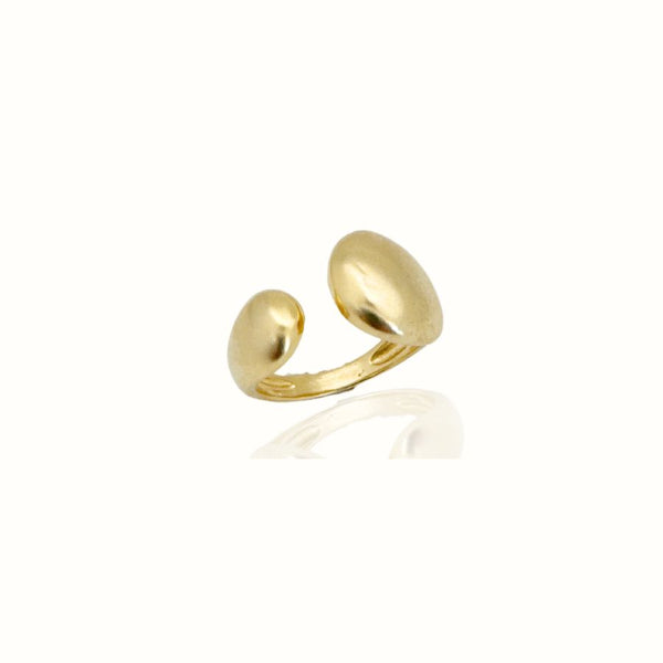 RUBBY RING |טבעת בציפוי זהב