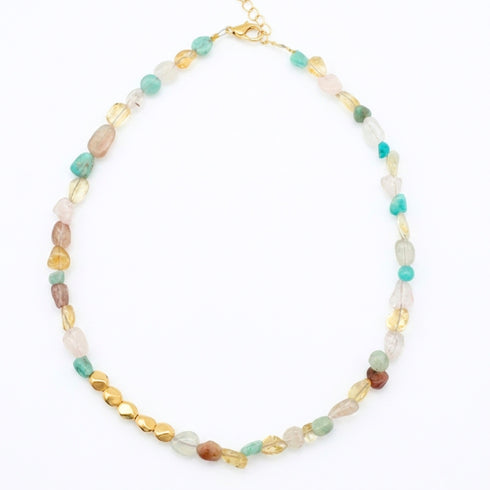 CHOKER MARIN |שרשרת אבנים טבעיות קצרה