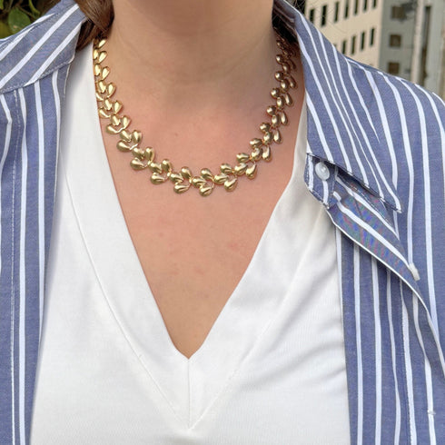 HELENA NECKLACE  |שרשרת בציפוי זהב