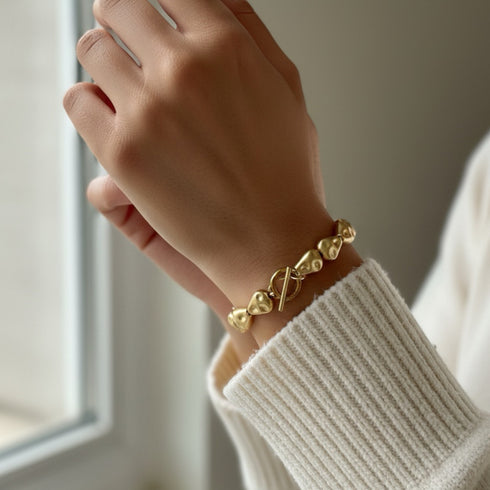 DENI BRACELET |  צמיד בציפוי זהב