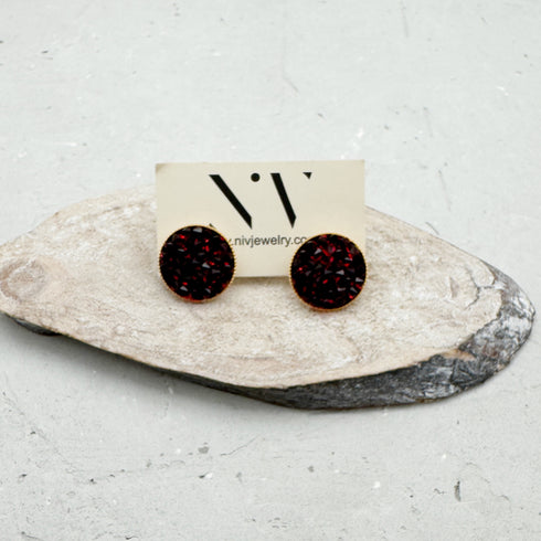 LC#241-עגילים בציפוי זהב