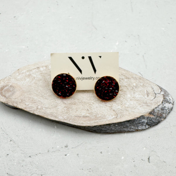 LC#241-עגילים בציפוי זהב