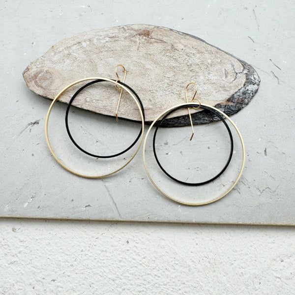 LC#250-עגילים בציפוי זהב