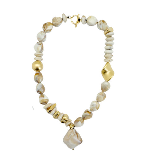 IRIS INSIPIRED  #8 |  שרשרת בציפוי זהב