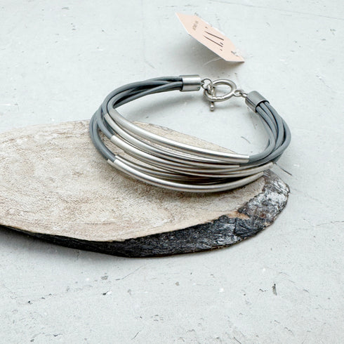 LC#253-צמיד בציפוי כסף