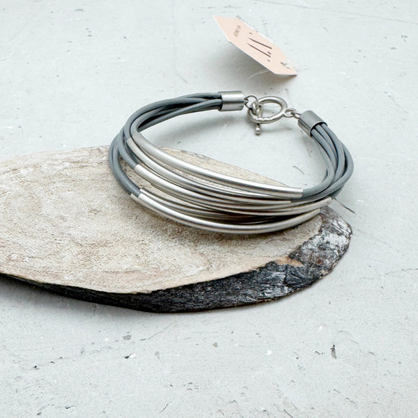 LC#253-צמיד בציפוי כסף