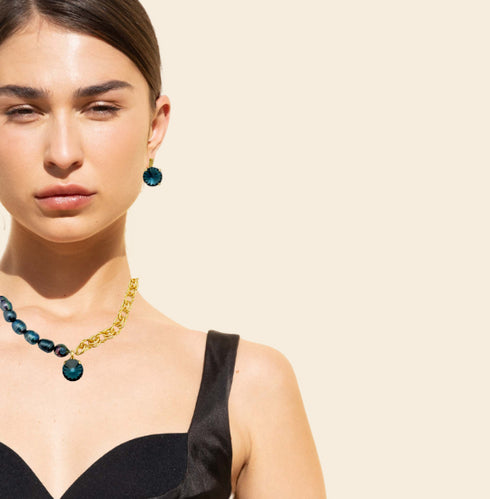 DOXI BLUE MINI SET| סט תכשיטים