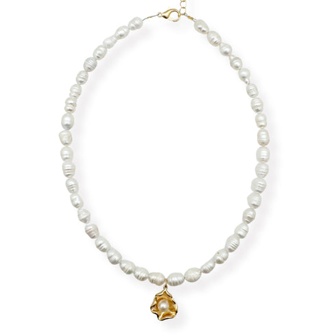 DOXI NECKLACE|שרשרת פנינים