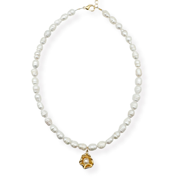 DOXI NECKLACE|שרשרת פנינים