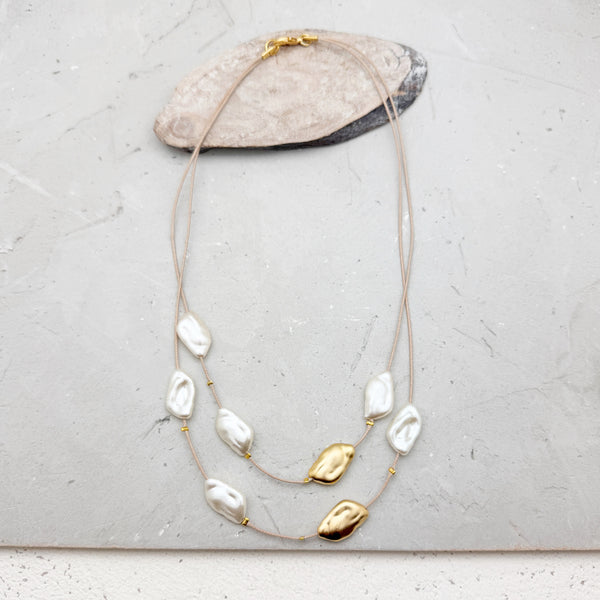 LC#217-שרשרת בציפוי זהב