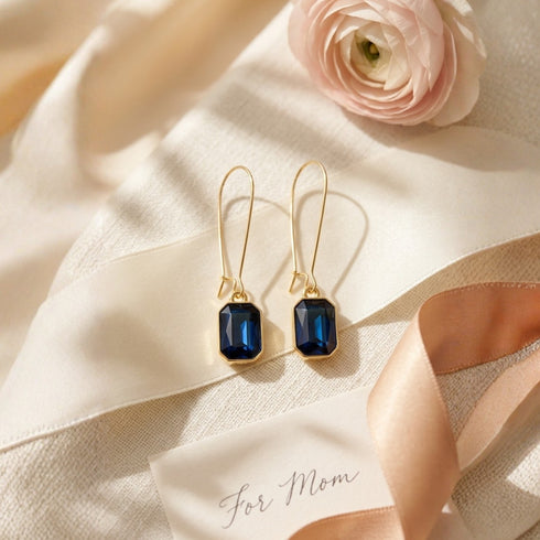 CELIA BLUE EARRINGS |  עגילים ארוכים