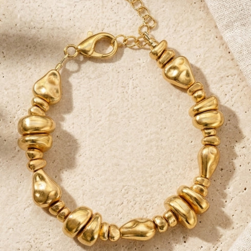 MELANIA BRACELET GOLD | צמיד בציפוי זהב