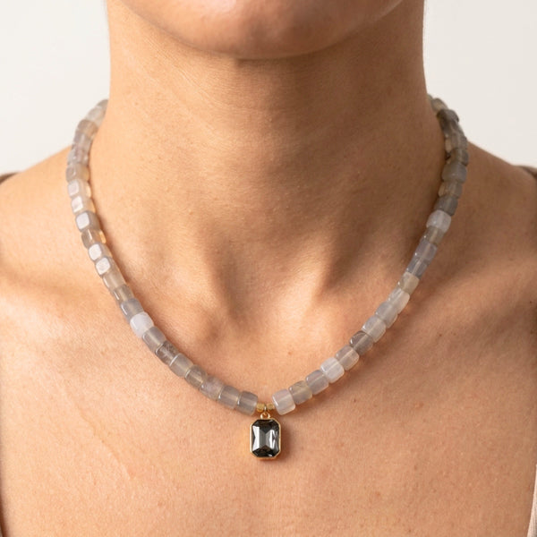 CELIA NECKLACE  |שרשרת אבנים טבעיות