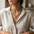 CELIA NECKLACE  |שרשרת אבנים טבעיות