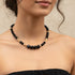RAY NECKLACE| שרשרת אבנים טבעיות
