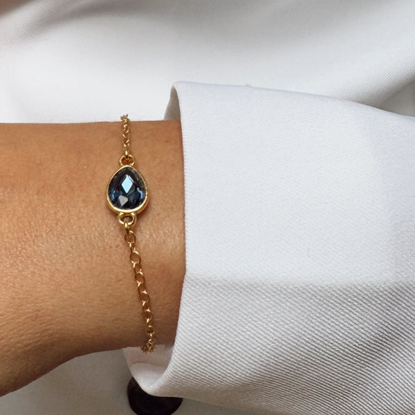 allegra-  צמיד בציפוי זהב