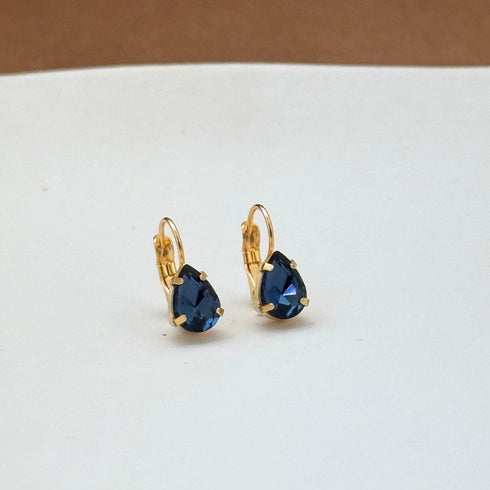 allegra earrings-  עגילים בציפוי זהב