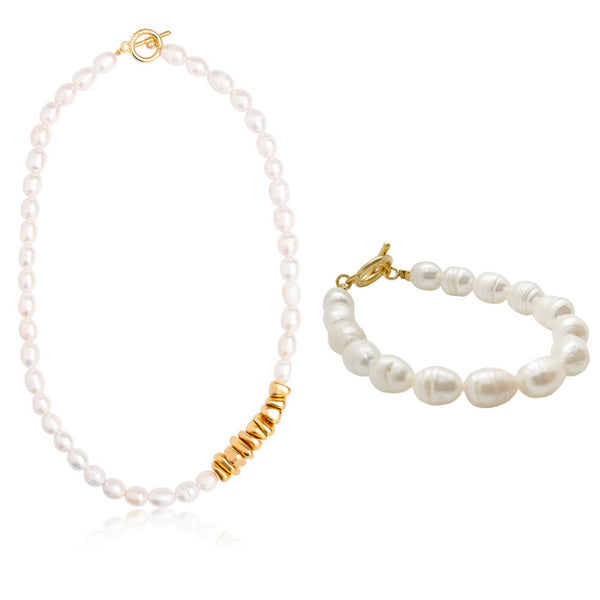 ARIA SET|סט פנינים