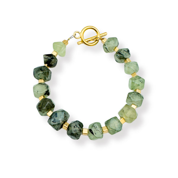 ROBIN GREEN BRACELET |צמיד  בציפוי זהב