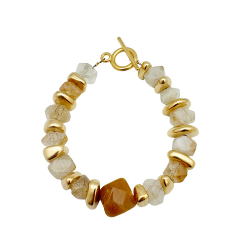 SAMANTHA CHAMP  |צמיד  בציפוי זהב