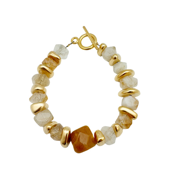 SAMANTHA CHAMP  |צמיד  בציפוי זהב