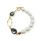 MOON PEARL CRYSTAL BRACELET|  צמיד  פנינים טבעיות