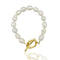 SON BRACELET|צמיד בציפוי זהב עם פנינים