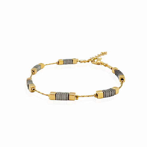 MERLOT BRACELET | צמיד בציפוי זהב