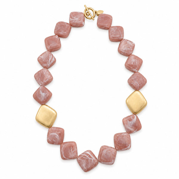 KALA PINK| שרשרת מצופה זהב
