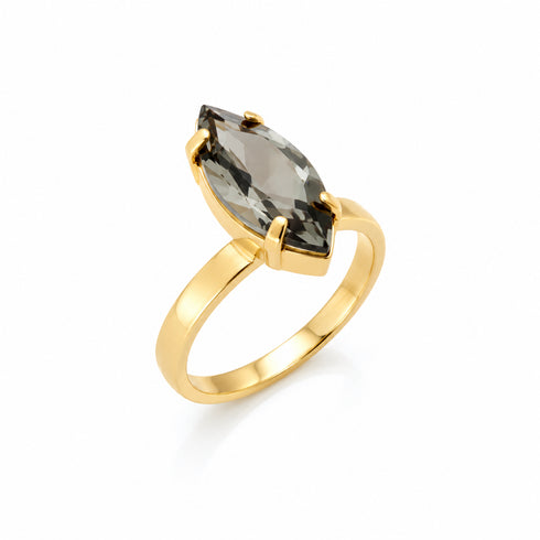 MARVEL RING |טבעת בציפוי זהב וקריסטלים