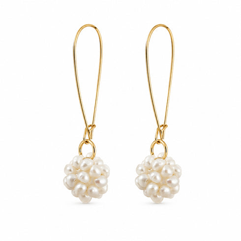 FLORA EARRING|עגילים בציפוי זהב
