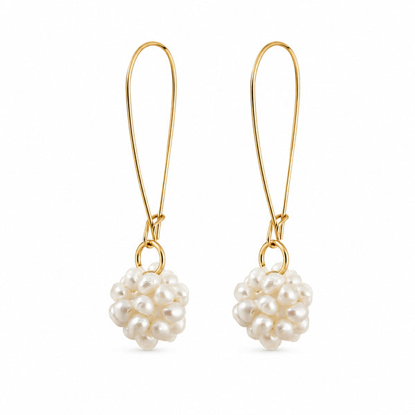 FLORA EARRING|עגילים בציפוי זהב