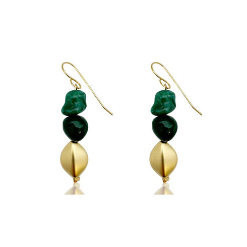 HEDI EARRINGS| עגילי בציפוי זהב