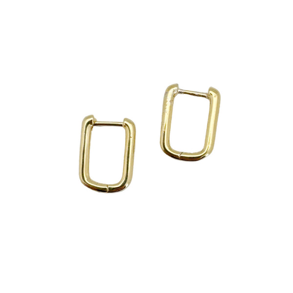 Luna earrings |עגילים בציפוי זהב