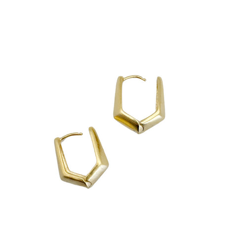 Elli earrings |עגילים בציפוי זהב