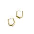 Elli earrings |עגילים בציפוי זהב