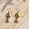 ERIKA PEARL EARRINGS| עגילי פנינים בציפוי זהב