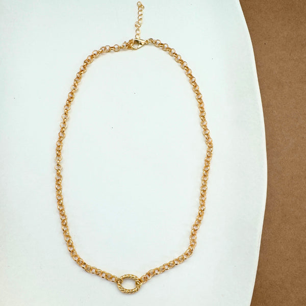 elettra - שרשרת בציפוי זהב