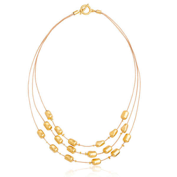 IDITI CAMEL| שרשרת קצרה