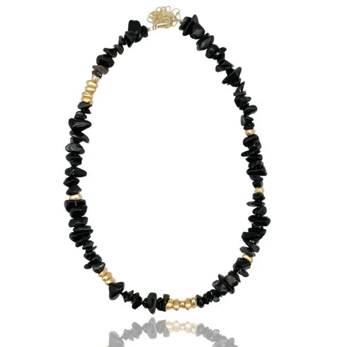 CHOKER SONIA SET |שרשרת קולר בציפוי זהב סט