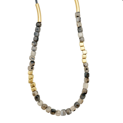 CAROL NECKLACE |שרשרת ארוכה בציפוי זהב