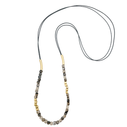 CAROL NECKLACE |שרשרת ארוכה בציפוי זהב