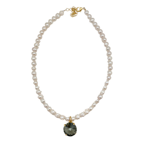 CHOKER DONA| שרשרת פנינים בציפוי זהב