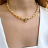 CHOKER CLEMENTINE CRYSTAL |שרשרת קולר בציפוי זהב