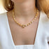CHOKER CLEMENTINE CRYSTAL |שרשרת קולר בציפוי זהב