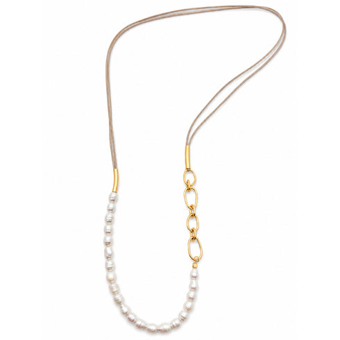 LANIT NECKLACE| שרשרת פנינים