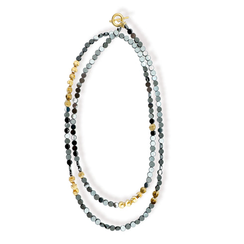 ZETA LONG |שרשרת בציפוי זהב